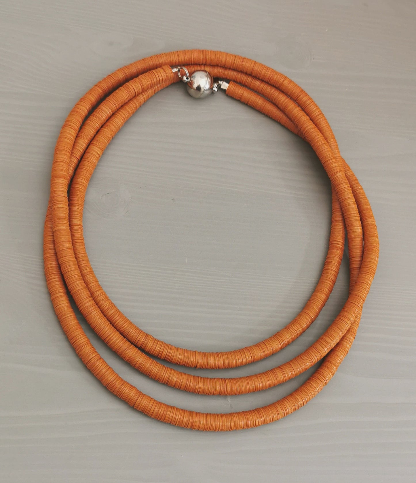 Colar 1.5m longo terracota