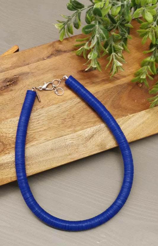 Colar Colibri Azul Royal