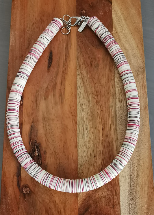 Colar Giro Multicor off-white