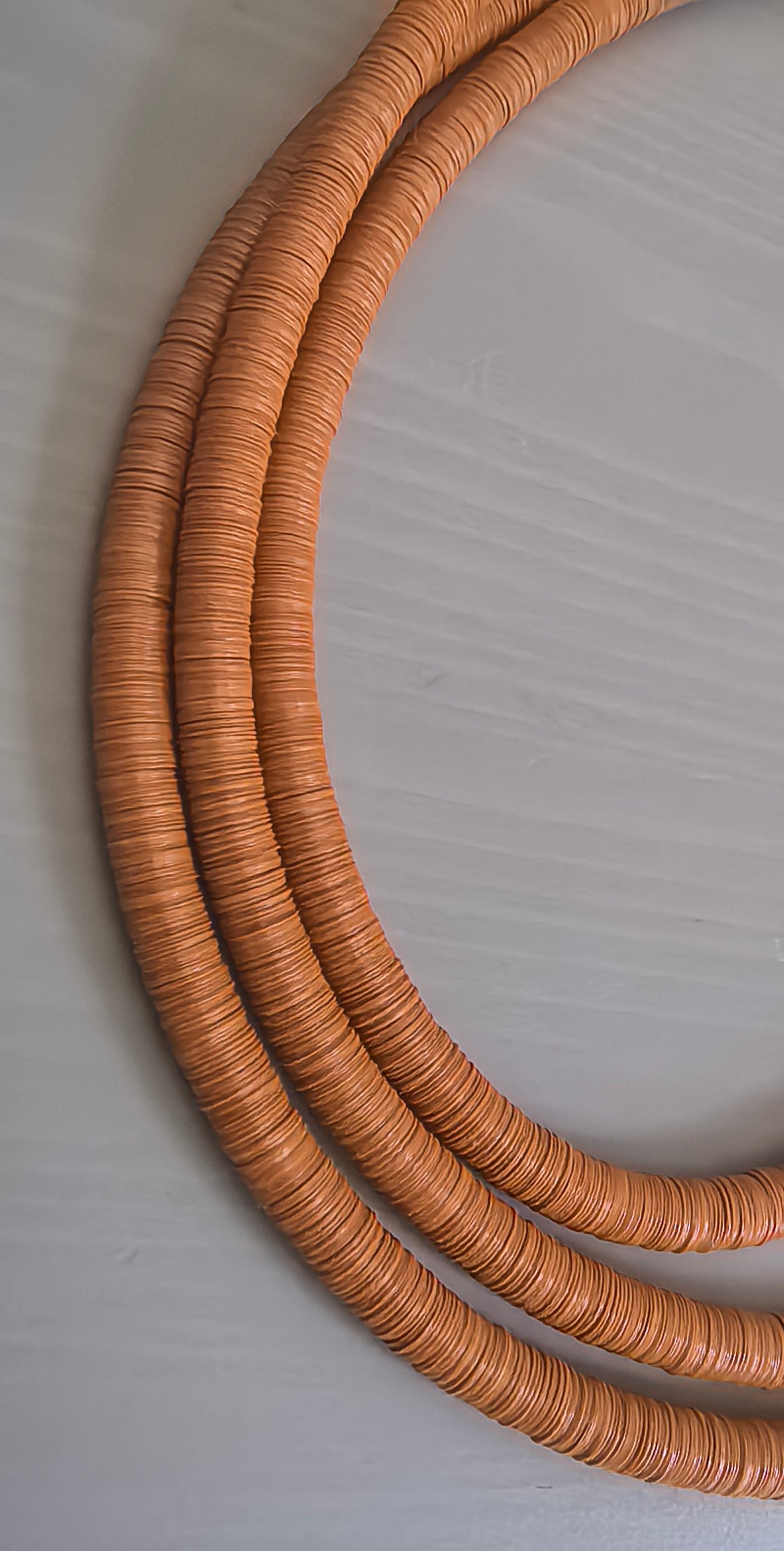 Colar 1.5m longo terracota slim