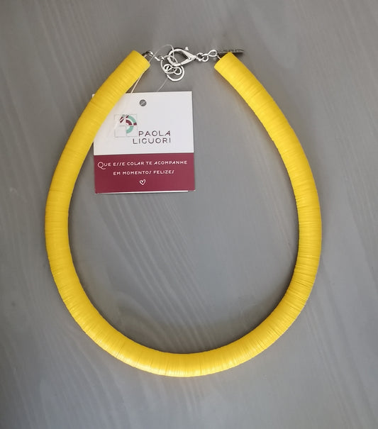 Colar Giro Amarelo