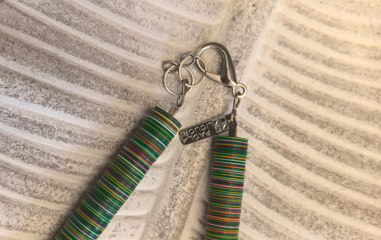 Colar Thais multicor verde