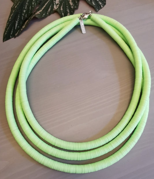 Colar 1,5m verde claro